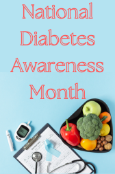 National Diabetes Awareness Month 168px by 253px