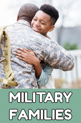 YA Military Families Book tile